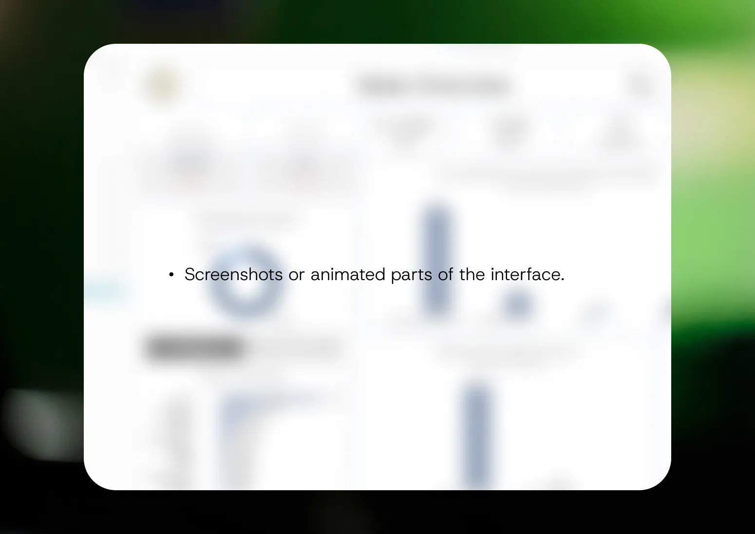 Accurate order book interface