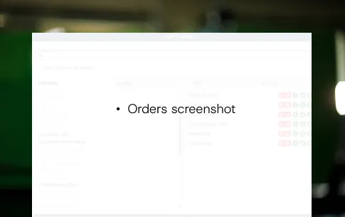 Automate procurement and orders